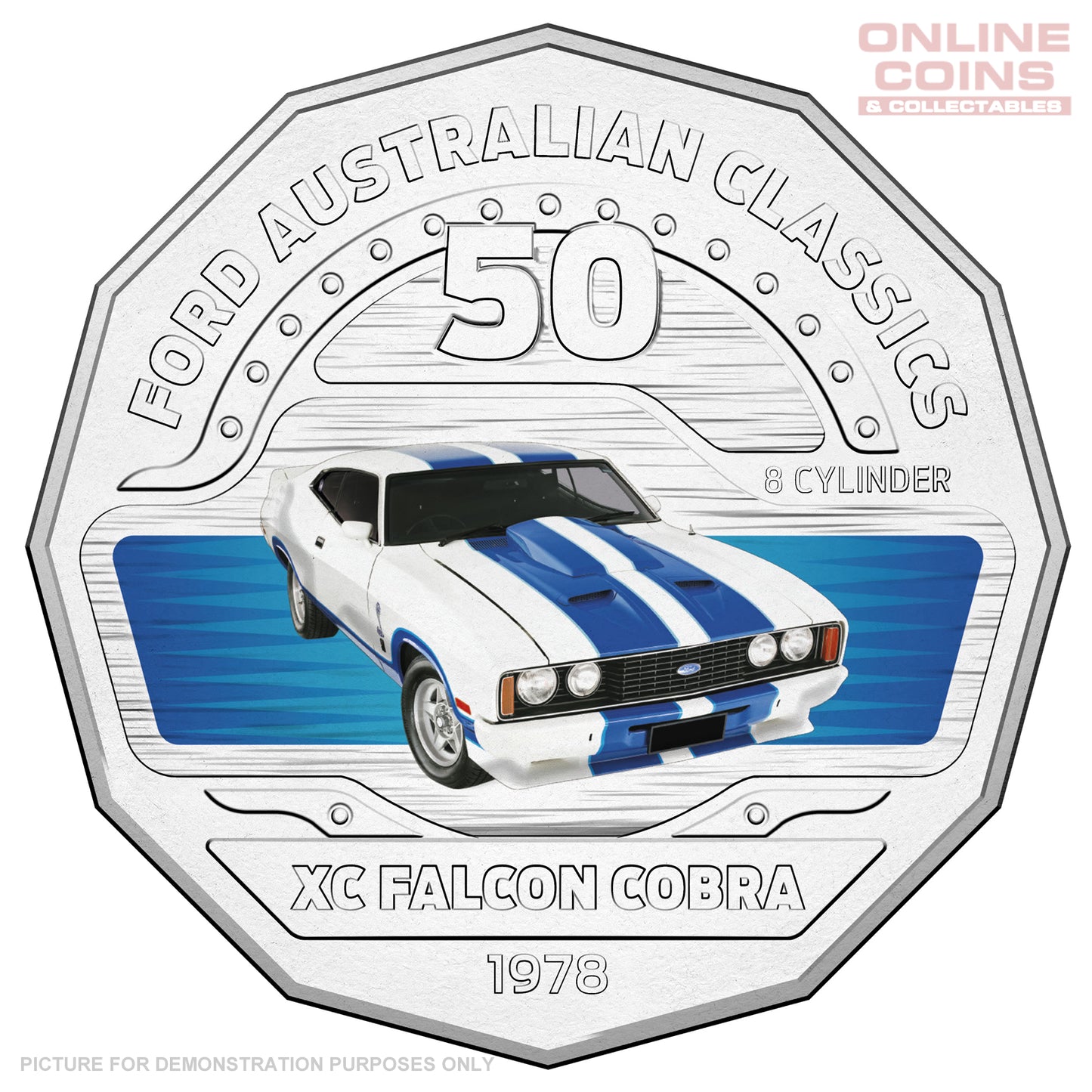 2017 Royal Australian Mint Ford Classic Tin 12-Coin Collection