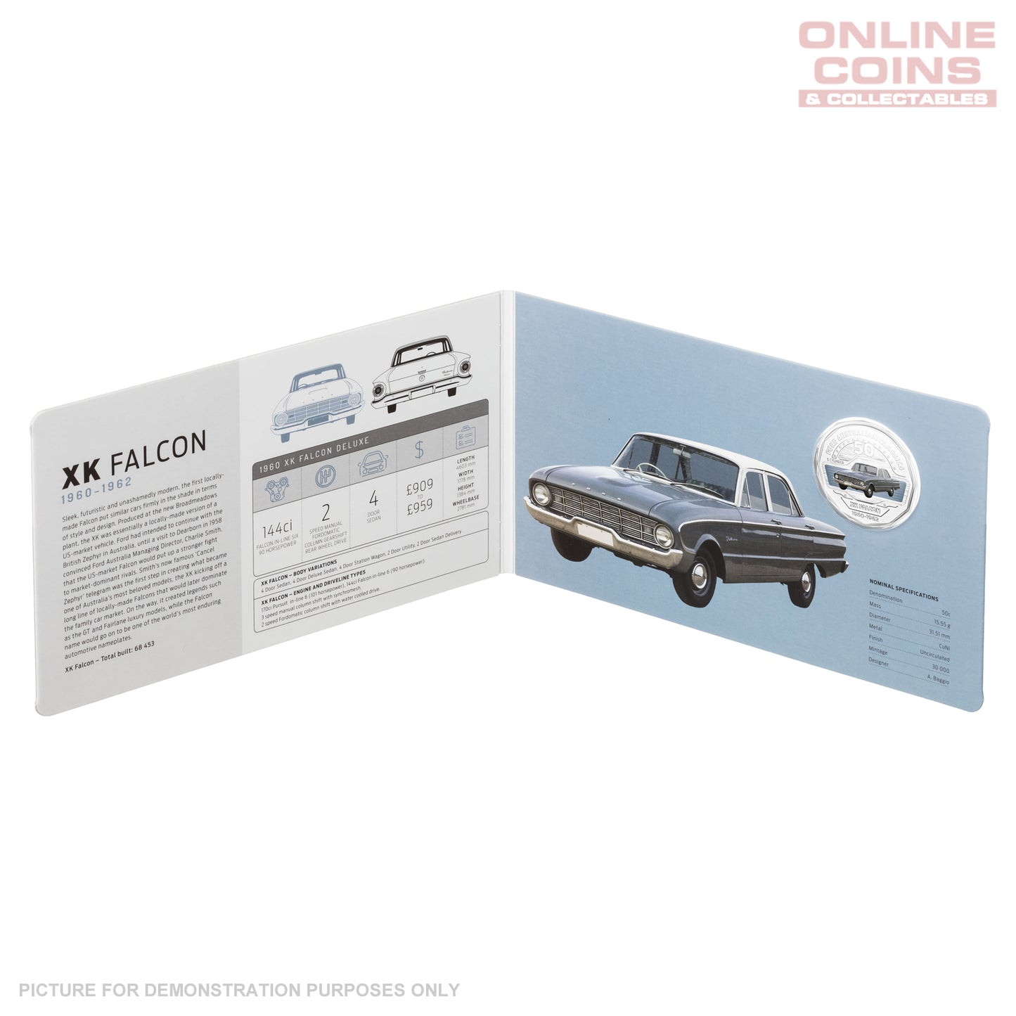2017 Royal Australian Mint Ford Classic Tin 12-Coin Collection