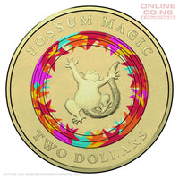 2017 Possum Magic Colour $2 Limited Mintage Loose Coin - Happy Hush