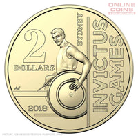 2018 $2 Circulating Loose Coin - Invictus Games