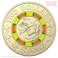 2019 RAM $2 Coloured Bill Steamshovel Circulated Loose Coin