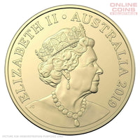 2019 Royal Australian Mint $2 Coloured Blackboard Circulated Loose Coin