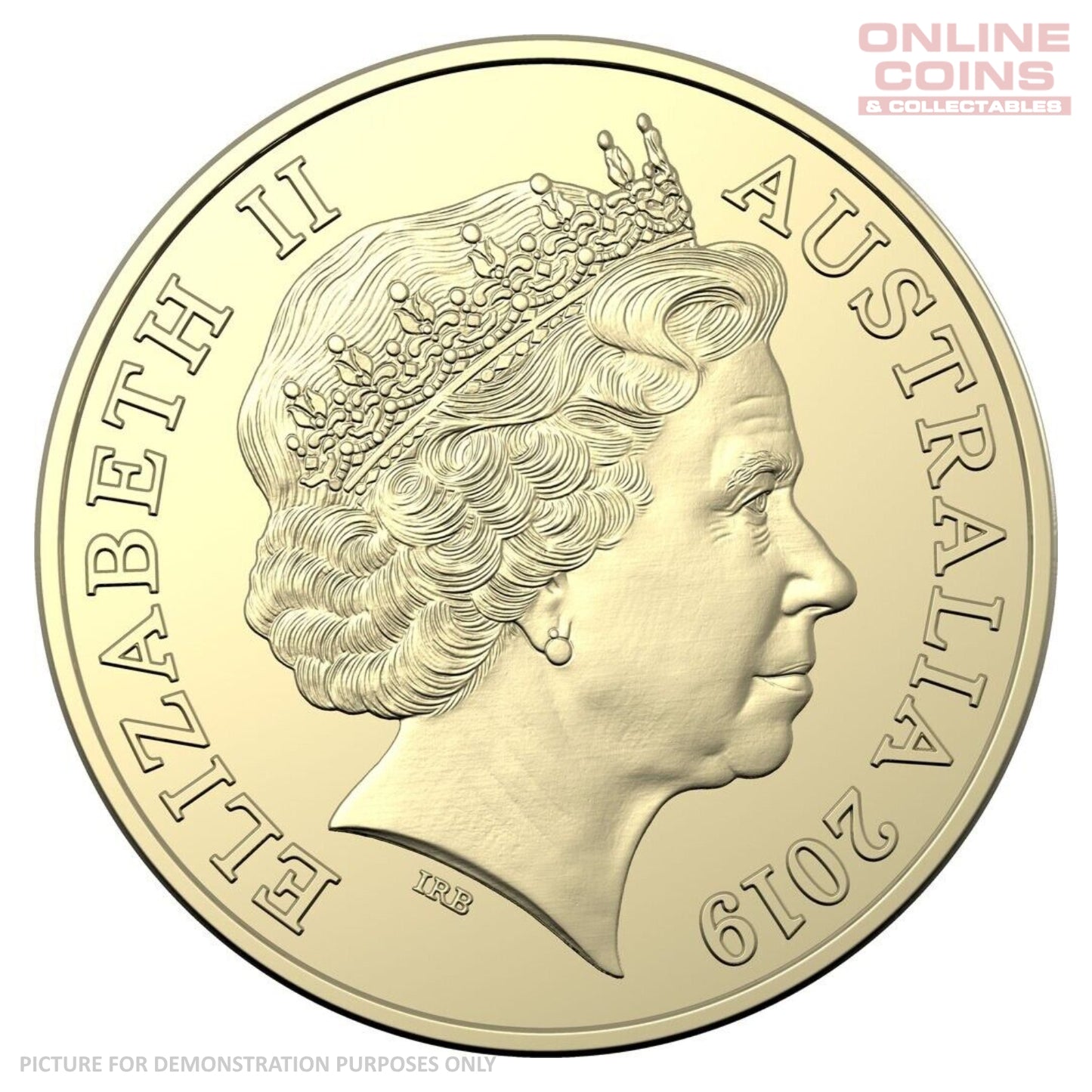 2019 RAM $2 Coloured Wallabies Circulating Loose Coin