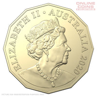 2020 50c AlBr Uncirculated Carded Coin - Banjo Paterson - Clancy of the Overflow