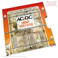 2020/2021 20c CuNi Coloured Uncirculated 7 Coin Collection – AC/DC