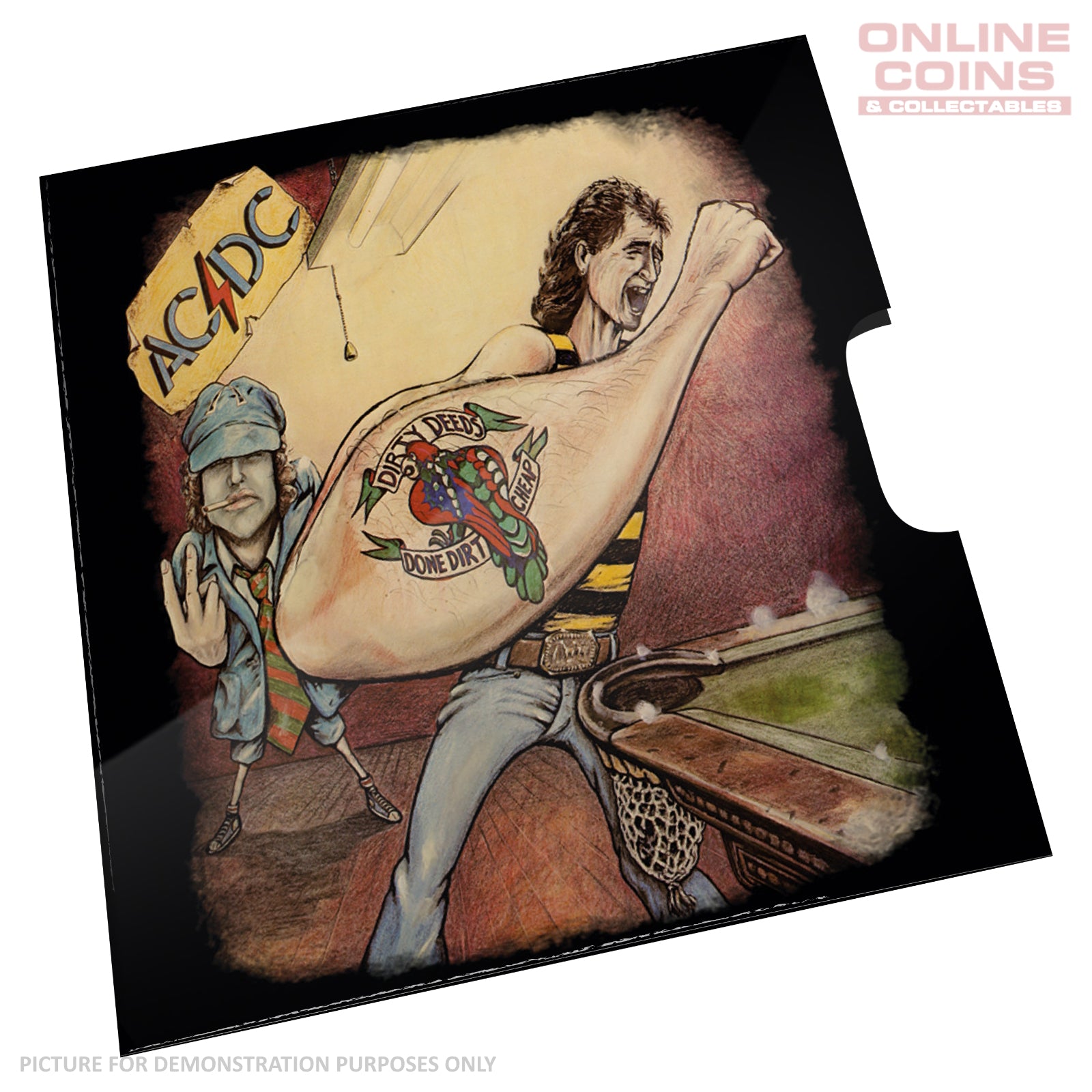 2020/2021 20c CuNi Coloured Uncirculated 7 Coin Collection – AC/DC ...