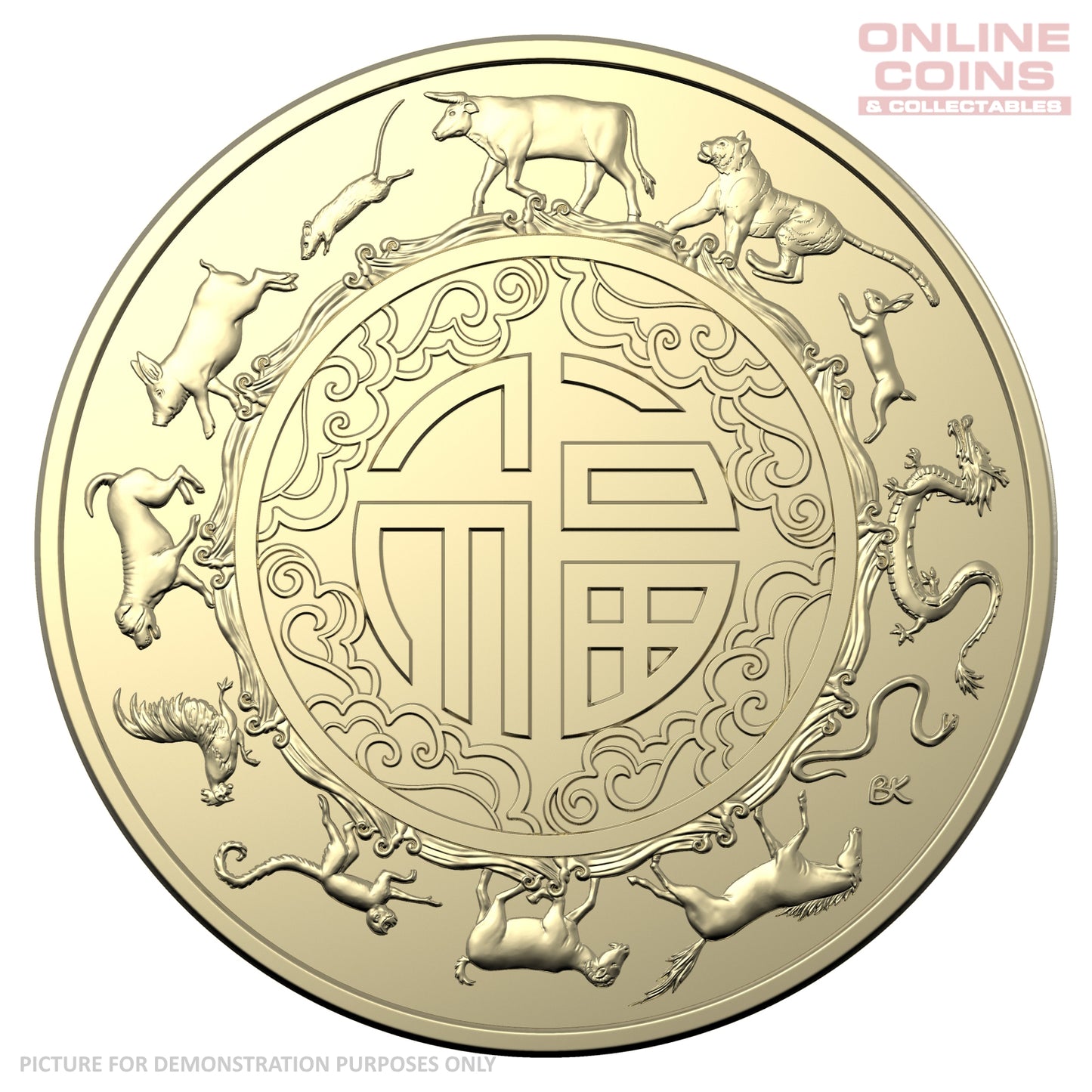 2021 $1 AlBr Uncirculated Two Coin Set - Year of the Ox