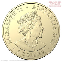 2022 $1 AlBr Coloured Uncirculated Carded Coin - Commonwealth Games