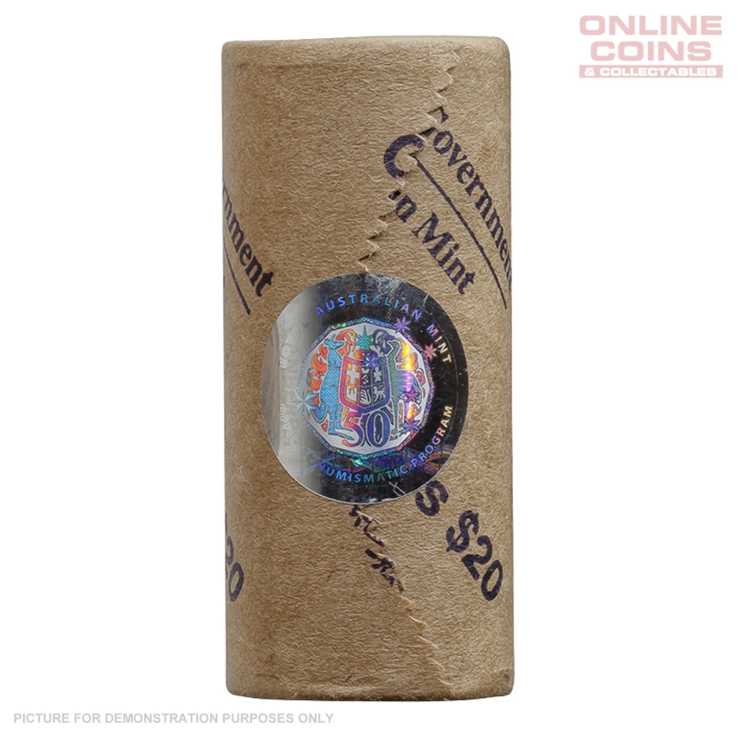2023 Royal Australian Mint King Charles III Obverse - PREMIUM $1.00 Coin ROLL