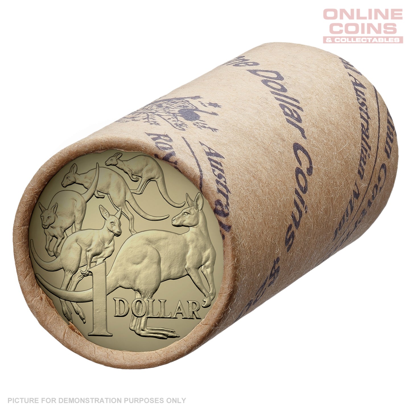2023 Royal Australian Mint King Charles III Obverse - PREMIUM $1.00 Coin ROLL