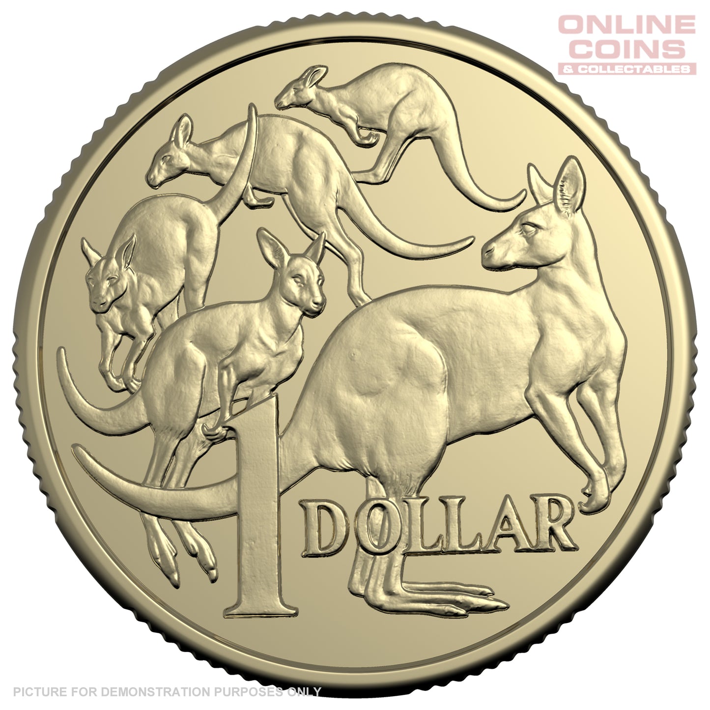 2023 Royal Australian Mint King Charles III Obverse - PREMIUM $1.00 Coin ROLL