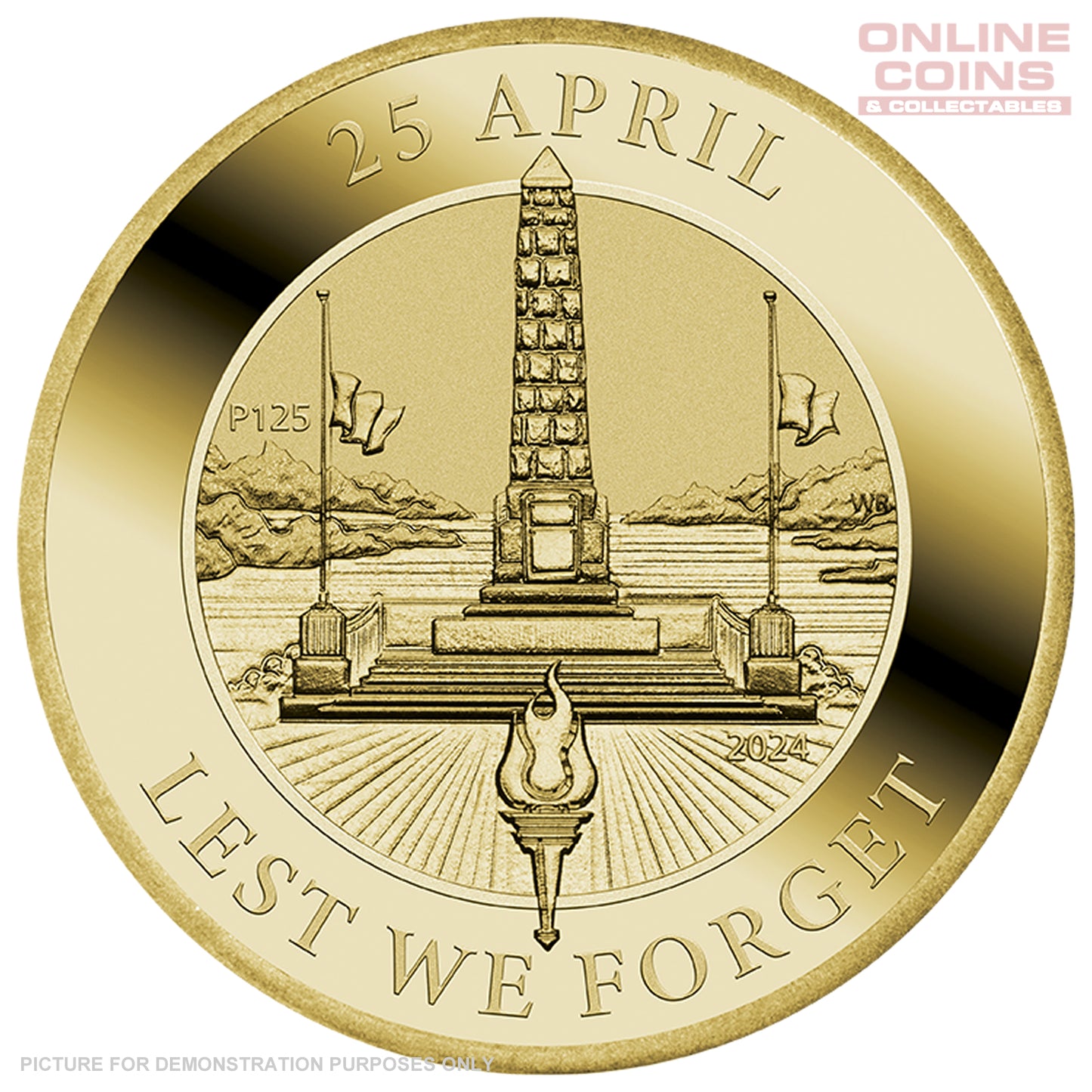 2024 Perth Mint ANZAC Day Stamp and Coin Cover