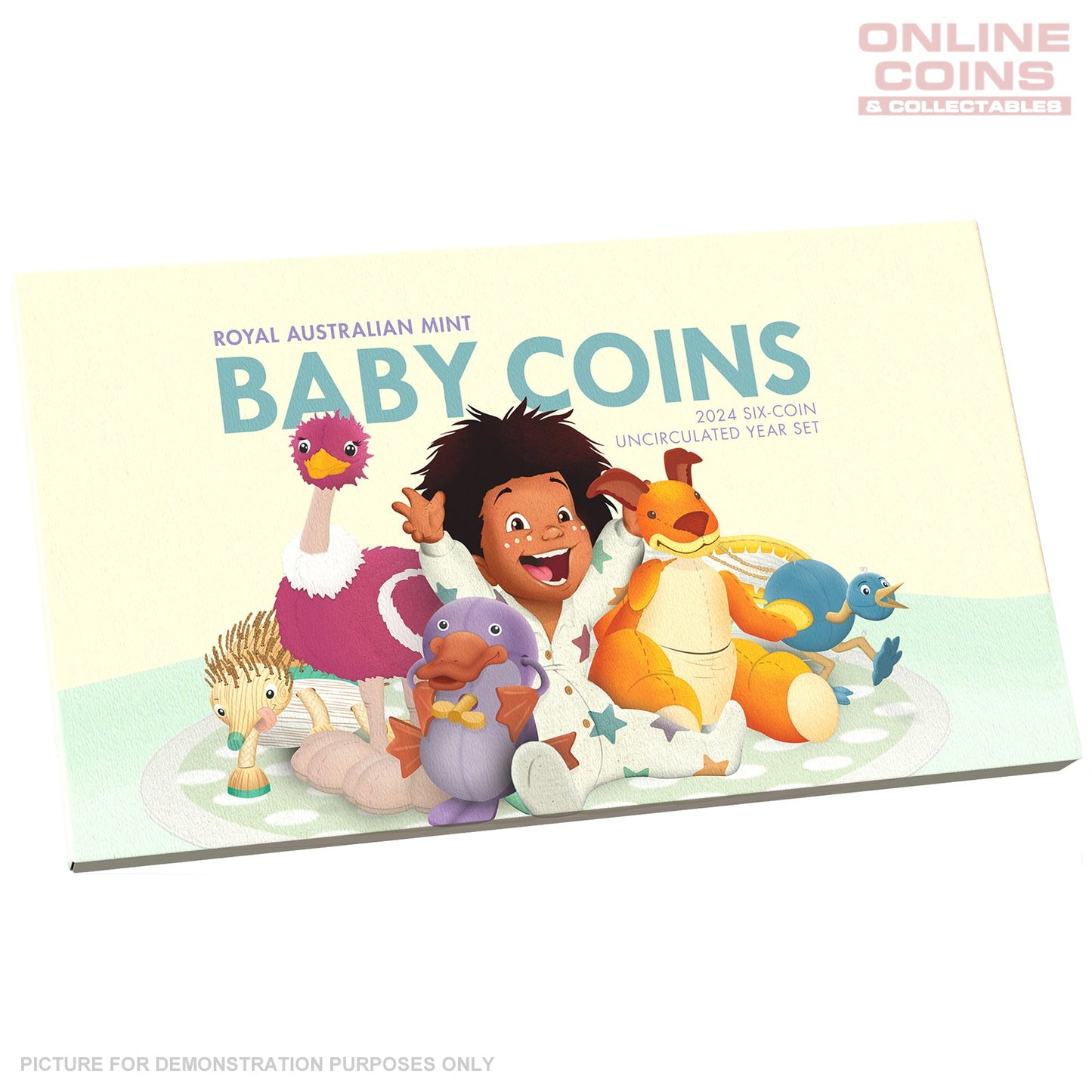 2024 Royal Australian Mint Uncirculated Baby Coin Set - Baby Coins
