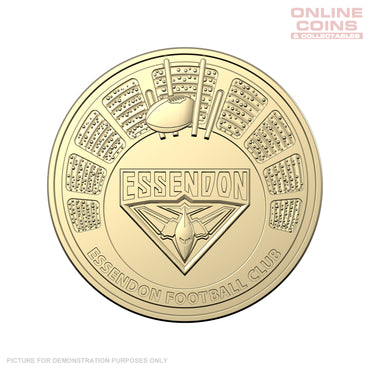 AFL 2024 $1 Uncirculated Coin - Essendon Bombers