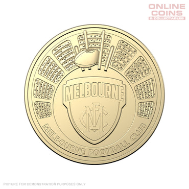 AFL 2024 $1 Uncirculated Coin - Melbourne Demons