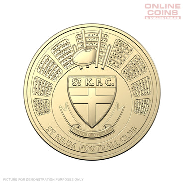 AFL 2024 $1 Uncirculated Coin - St Kilda Saints