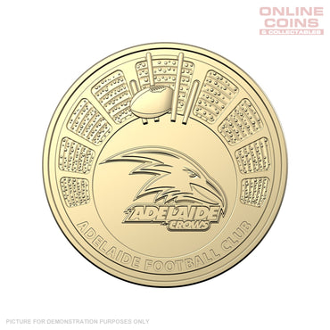 AFL 2024 $1 Uncirculated Coin - Adelaide Crows