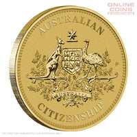2024 Perth Mint - Australian Citizenship Uncirculated $1 Coin in Card