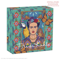 2024 Perth Mint 2oz Silver Antiqued Coloured Coin - Frida Kahlo