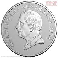 2024 RAM Kangaroo Series 1oz Frosted Silver Uncirculated Coin - Desert Life