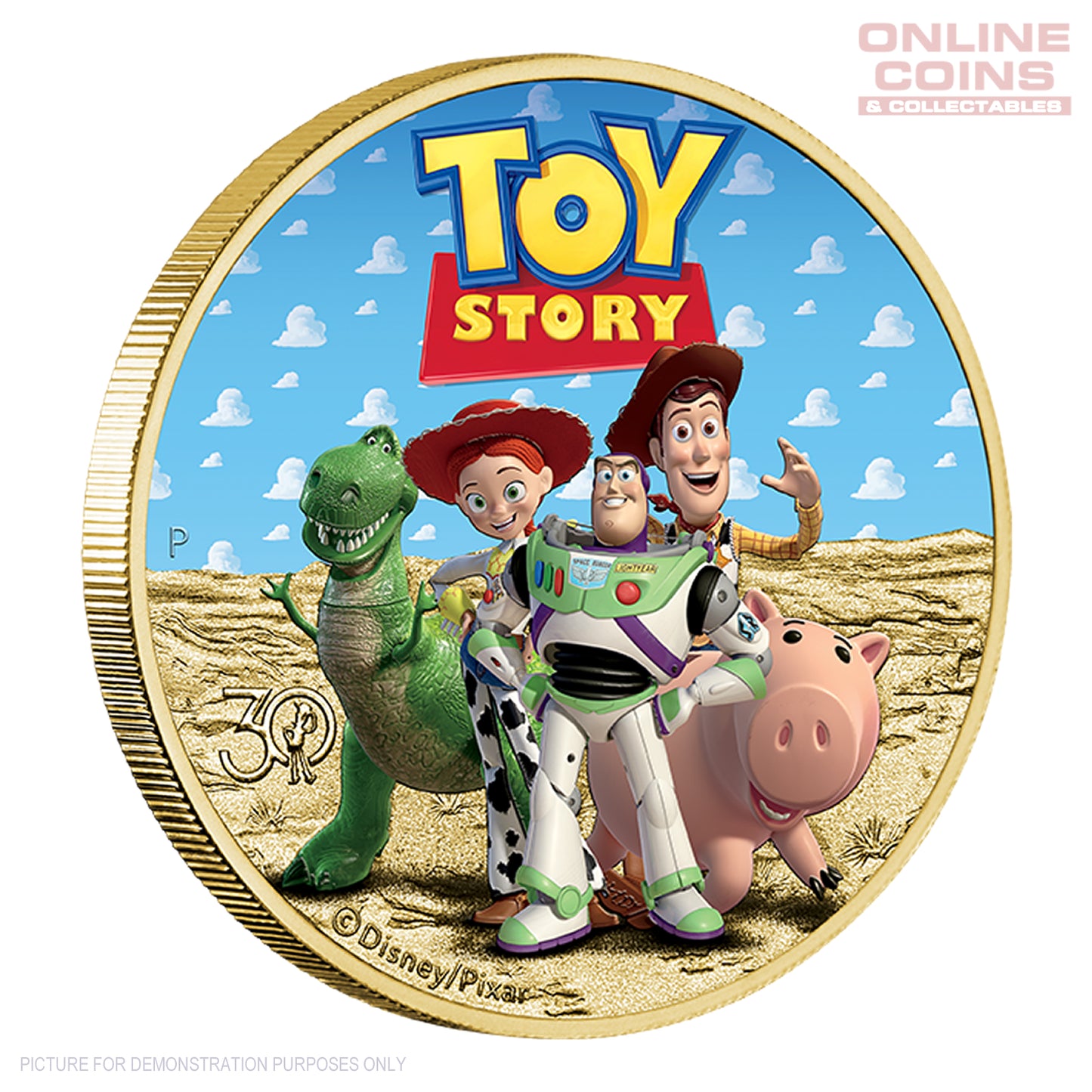 2025 Perth Mint Stamp and Coin Cover (PNC) - 30 Years of Toy Story