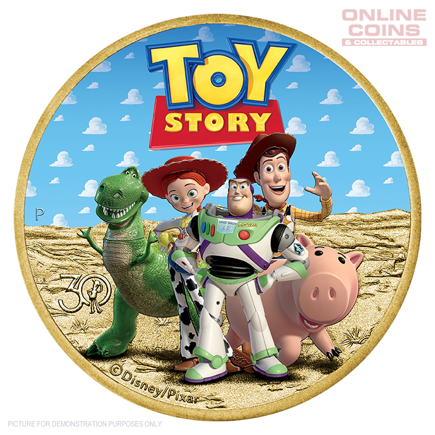 2025 Perth Mint Stamp and Coin Cover (PNC) - 30 Years of Toy Story