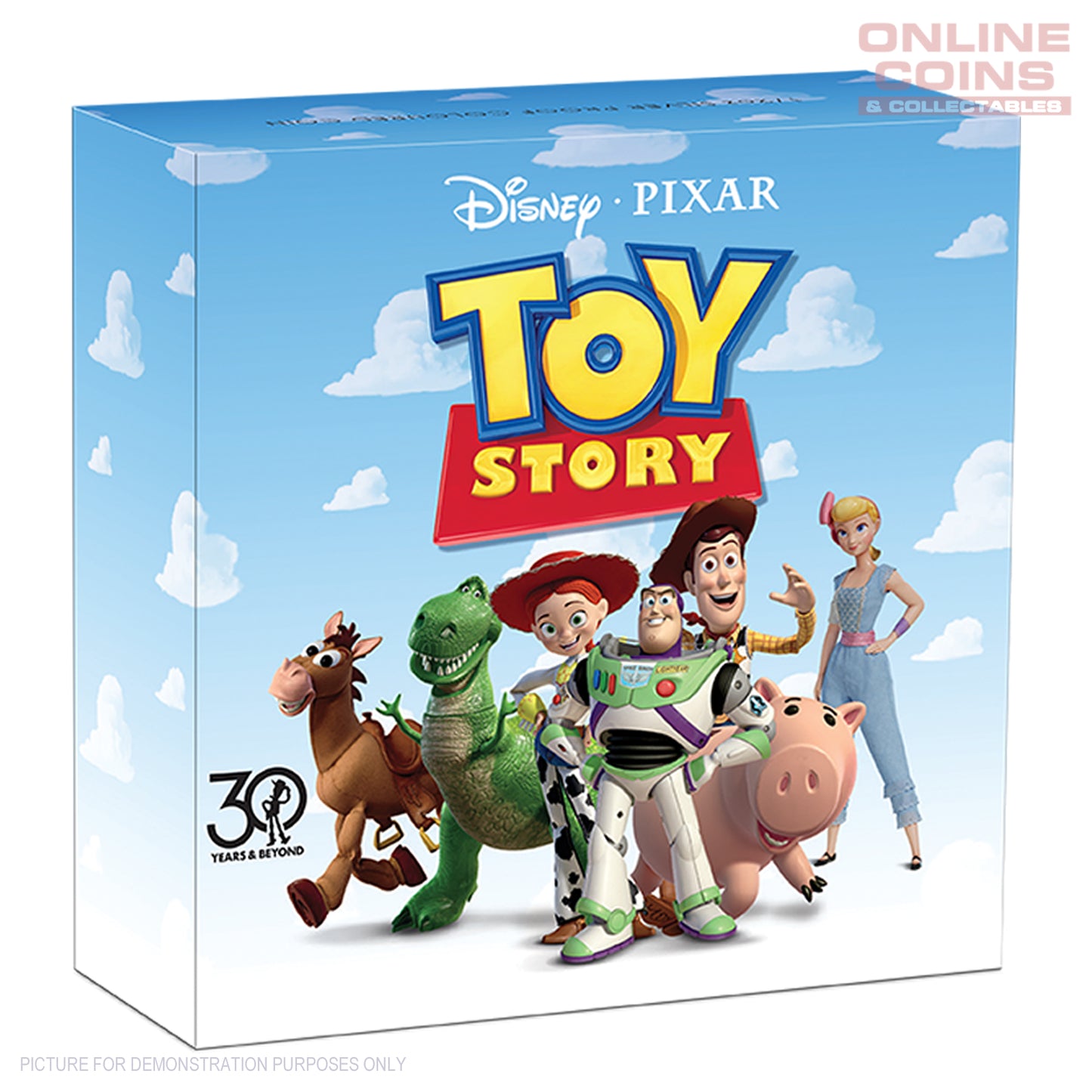 2025 Perth Mint 1/2oz Silver Proof Coloured Coin - 30 Years of Toy Story