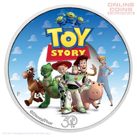 2025 Perth Mint 1/2oz Silver Proof Coloured Coin - 30 Years of Toy Story