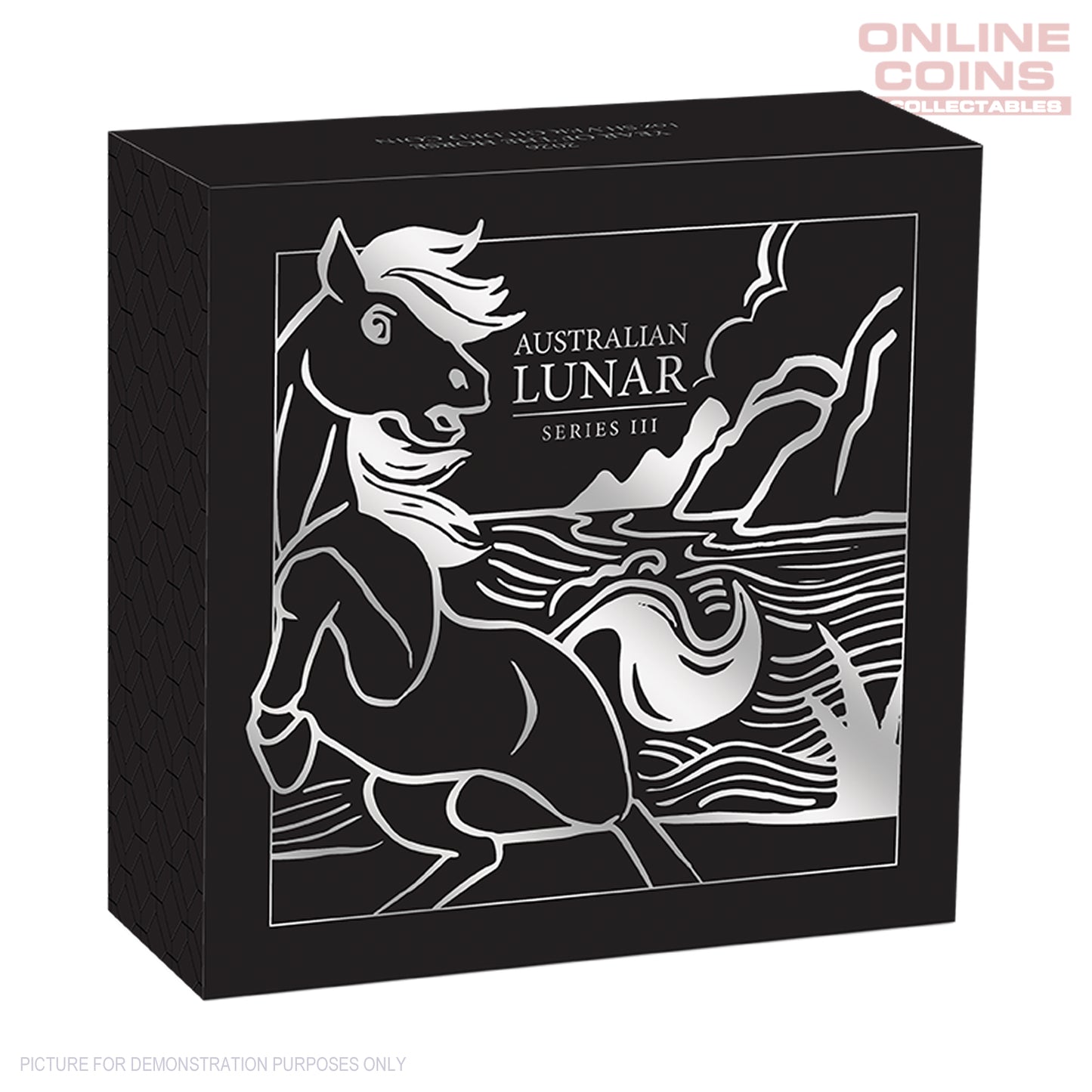 2026 Perth Mint 1oz Silver Gilded Coin - Year of the Horse