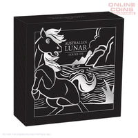 2026 Perth Mint 1oz Silver Gilded Coin - Year of the Horse