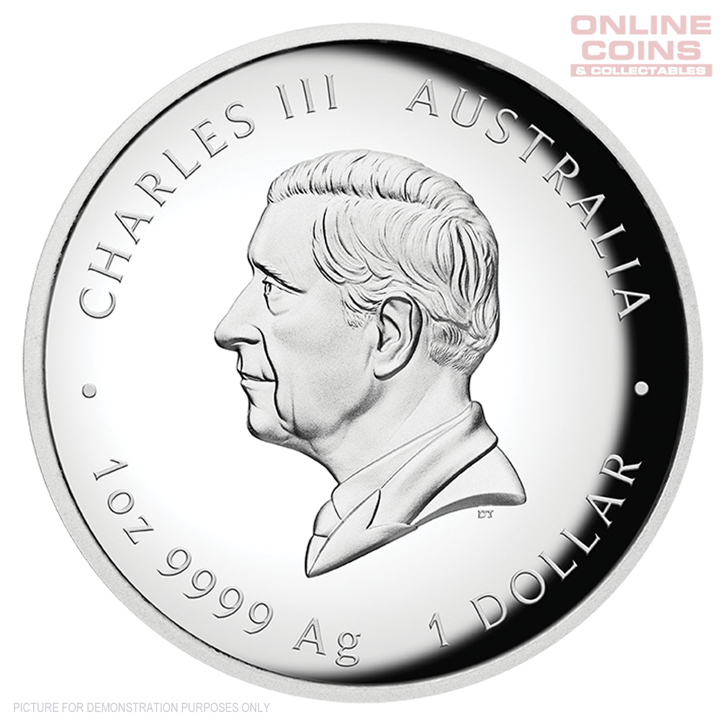 2026 Perth Mint 1oz Silver Proof High Relief Coin - Year of the Horse