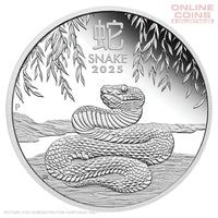 2025 Perth Mint 1/2oz Silver Proof Coin - Year of the Snake - Lunar Series III