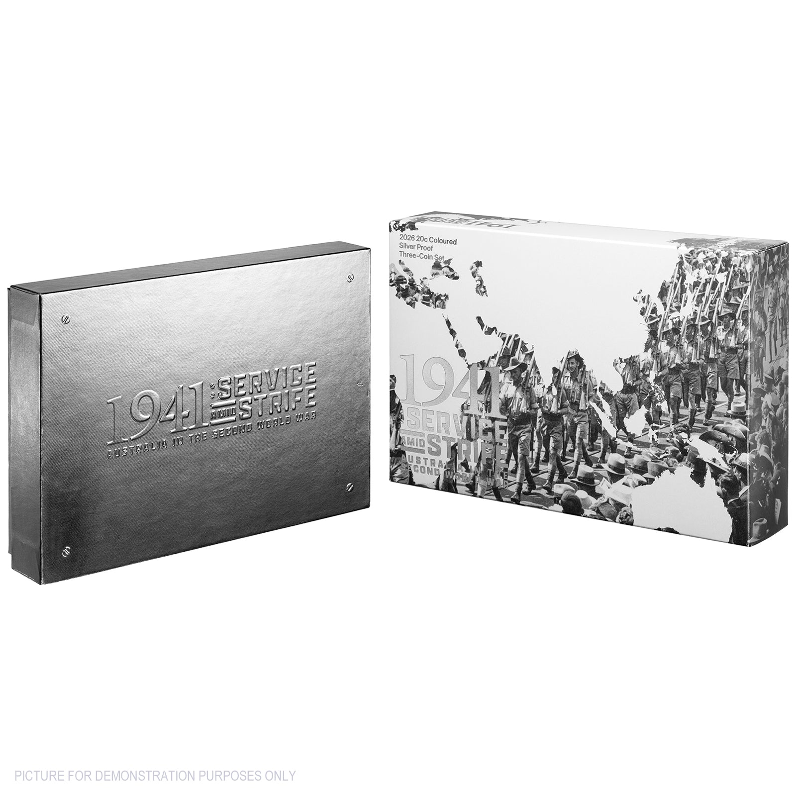 2026 RAM 1941: Service Amid Strife - Silver Proof 3 Coin Set