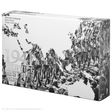 2026 RAM 1941: Service Amid Strife - Silver Proof 3 Coin Set