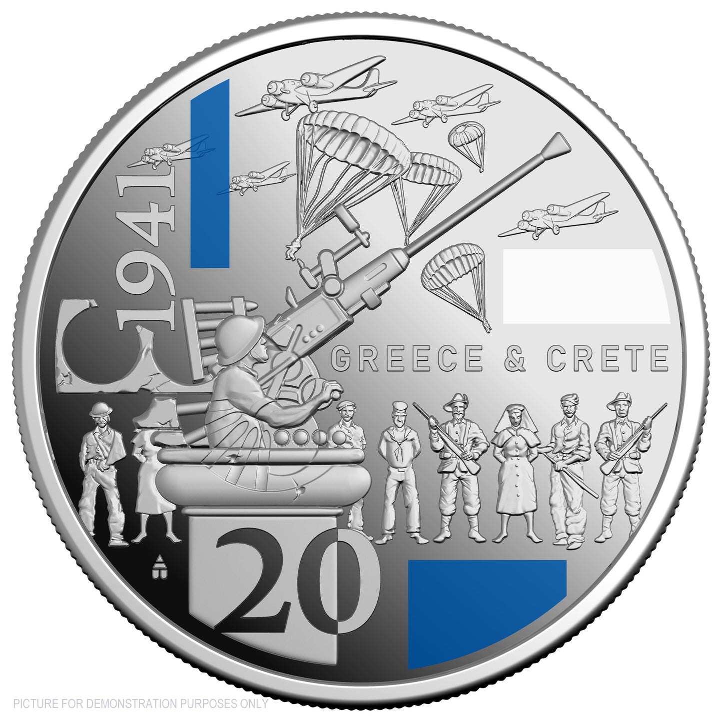 2026 RAM 1941: Service Amid Strife - Silver Proof 3 Coin Set