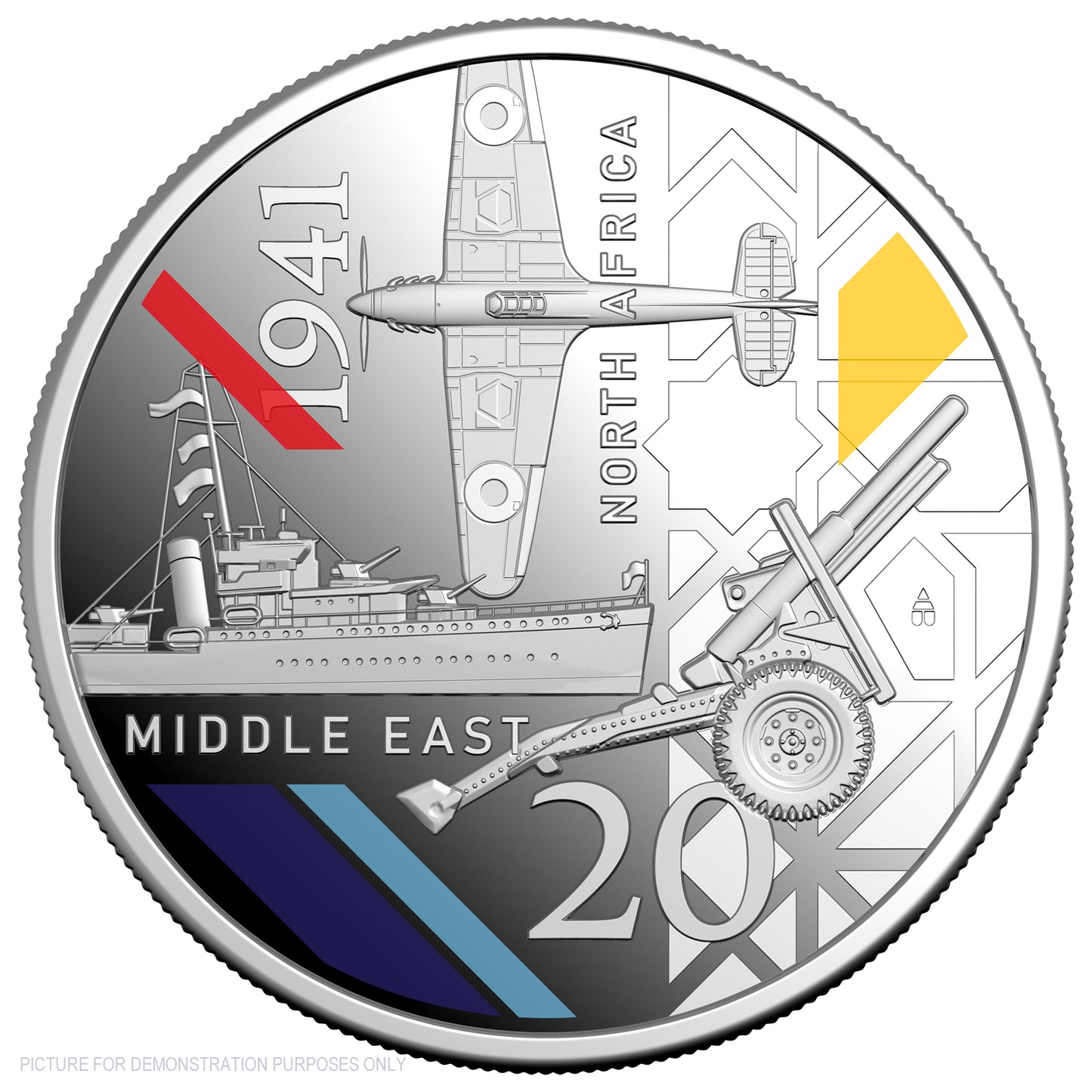 2026 RAM 1941: Service Amid Strife - Silver Proof 3 Coin Set
