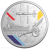 2026 RAM 1941: Service Amid Strife - Coloured Uncirculated 3 Coin Set