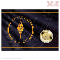 2026 Perth Mint ANZAC Day $1 Coin in Card