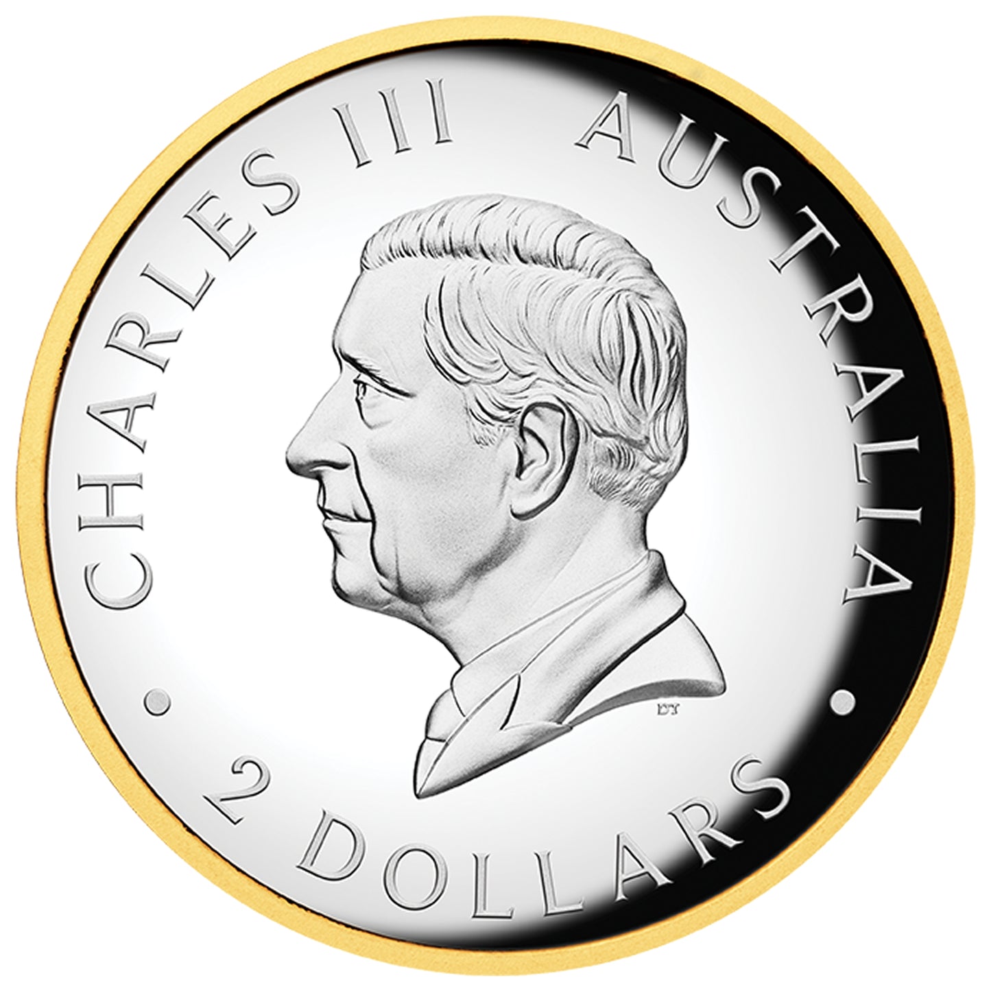 Perth Mint 2026 2oz Silver Proof High Relief Gilded Coin AUSTRALIAN KOOKABURRA