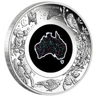 Perth Mint 2026 1oz Silver Proof Matrix Opal Coin - GREAT SOUTHERN LAND - NOCTURNAL