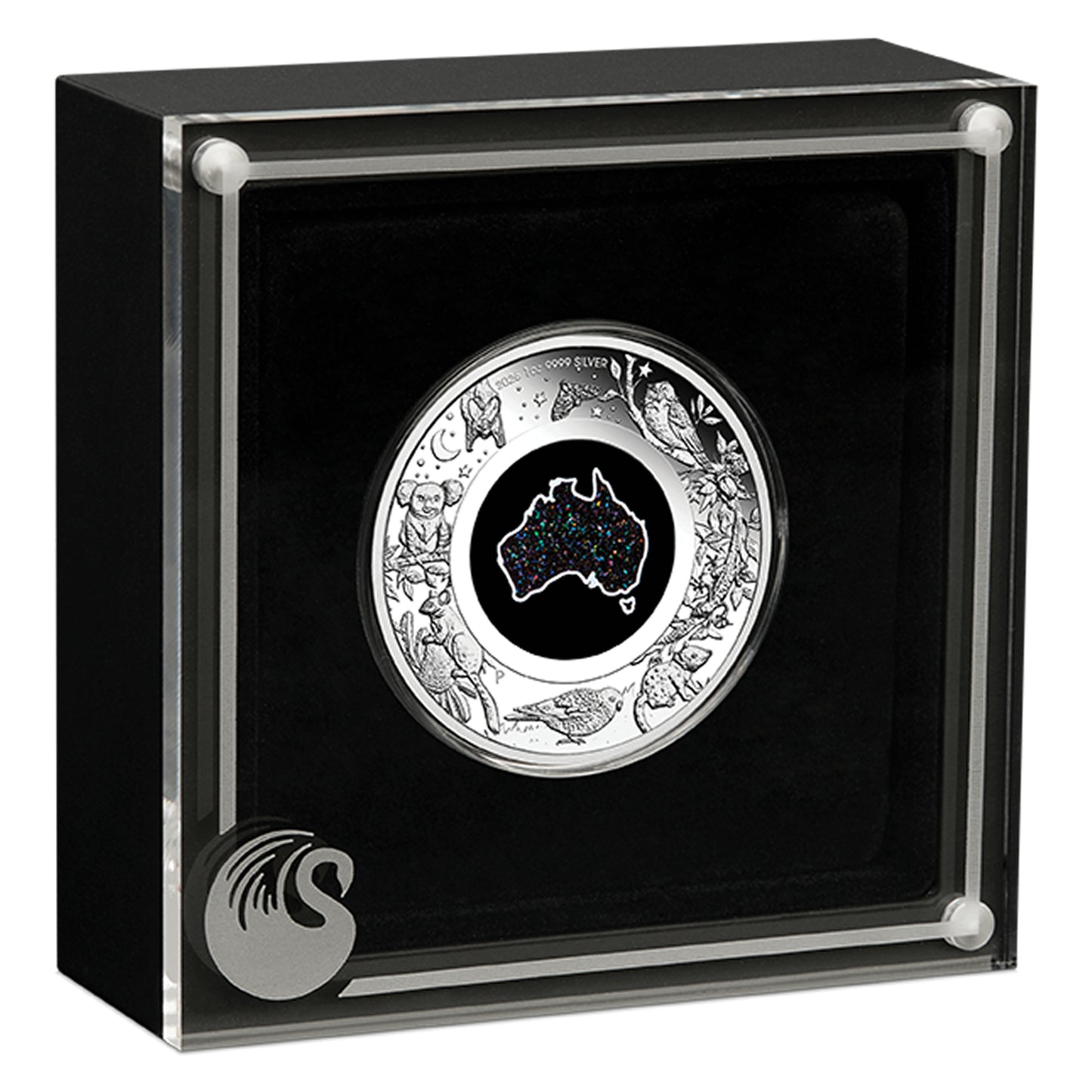 Perth Mint 2026 1oz Silver Proof Matrix Opal Coin - GREAT SOUTHERN LAND - NOCTURNAL