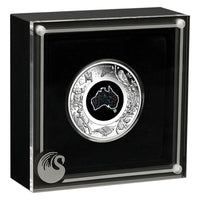 Perth Mint 2026 1oz Silver Proof Matrix Opal Coin - GREAT SOUTHERN LAND - NOCTURNAL