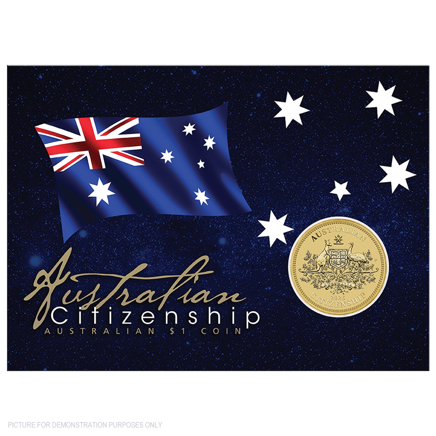 2026 Perth Mint Citizenship $1 Coin In Card