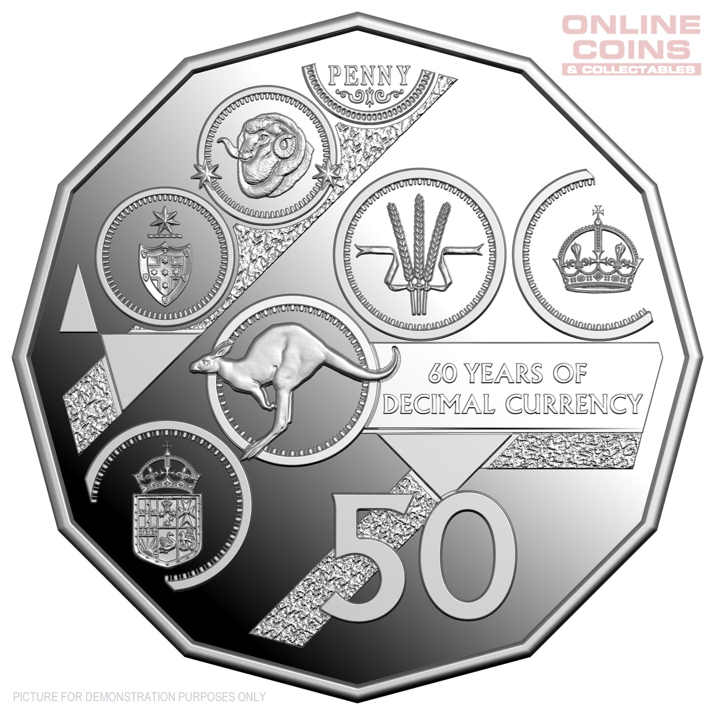 2026 RAM Proof Six Coin Set - 60th Anniversary of Decimal Currency