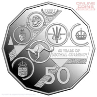 2026 RAM Proof Six Coin Set - 60th Anniversary of Decimal Currency