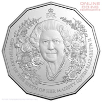 2026 RAM 50c Uncirculated Coin - HM Queen Elizabeth II Centenary of Birth