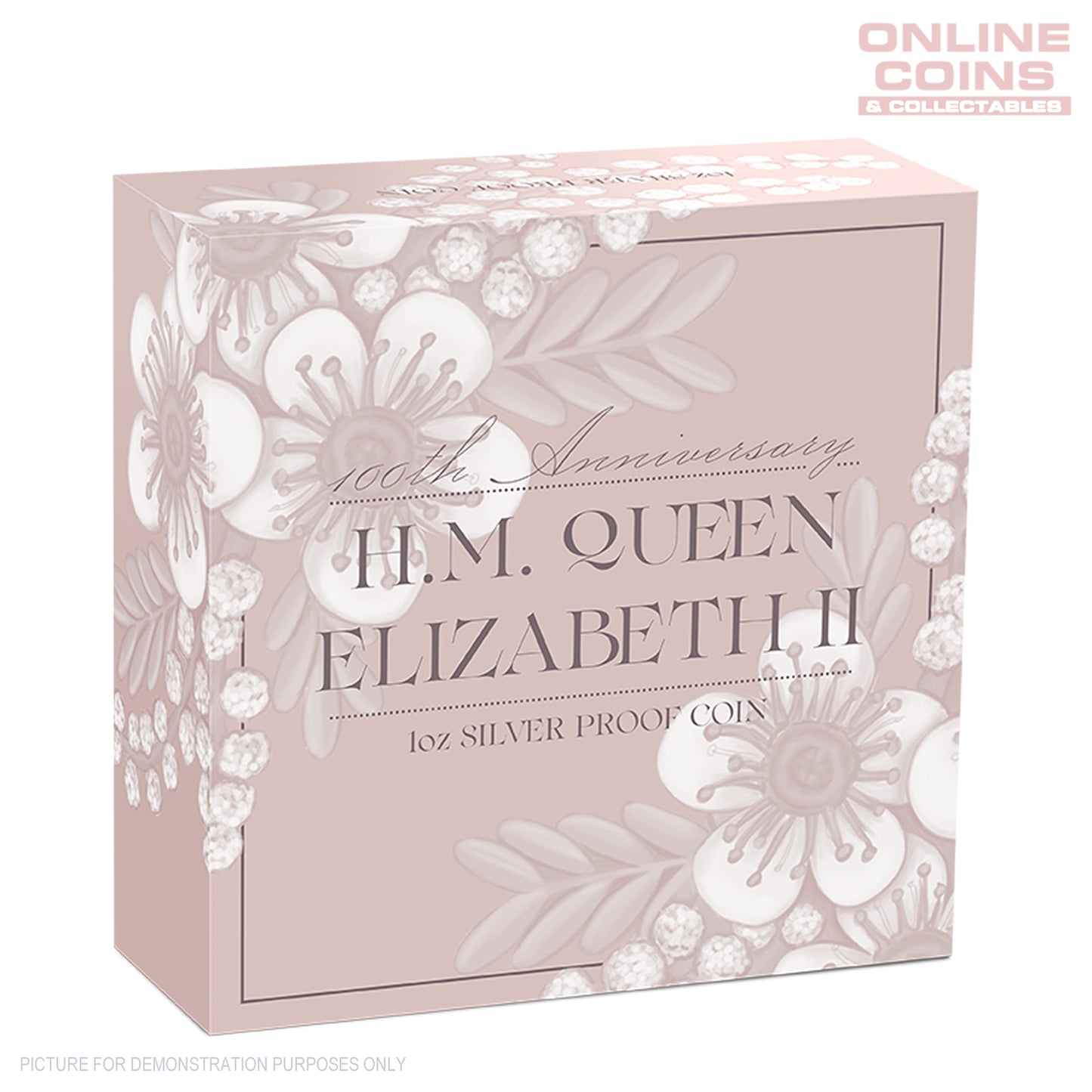 2026 Perth Mint QEII 100th Birthday 1oz Silver Proof Coin