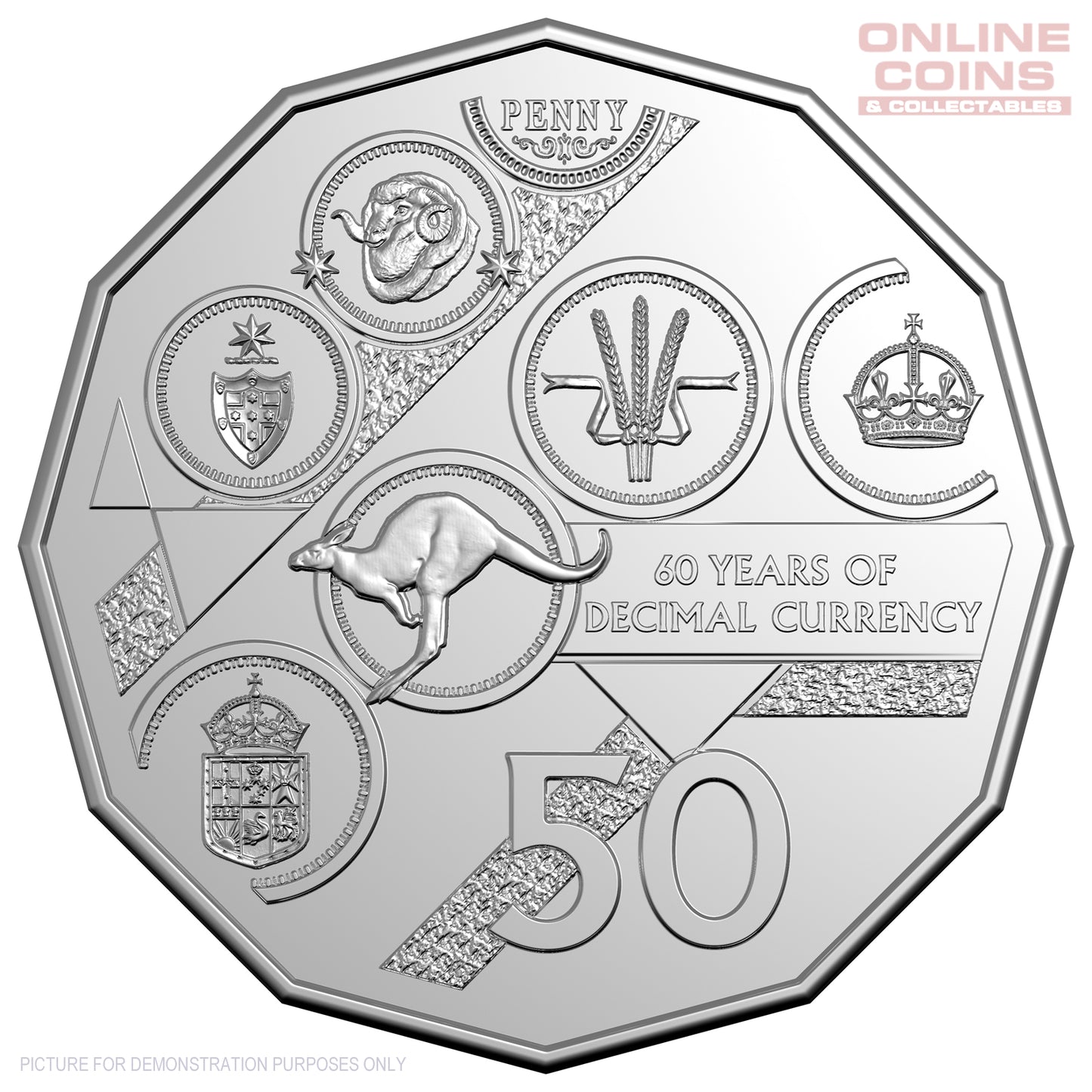 2026 RAM Uncirculated Six Coin Set - 60th Anniversary of Decimal Currency