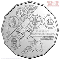 2026 RAM Uncirculated Six Coin Set - 60th Anniversary of Decimal Currency