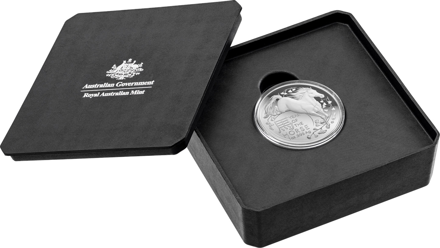 2026 RAM $5 Domed Silver Proof Coin - Year Of The Horse